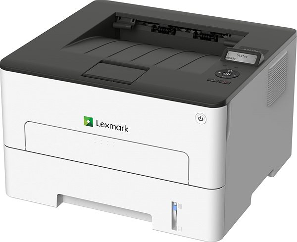 Laserdrucker Lexmark B2236dw Seitlicher Anblick
