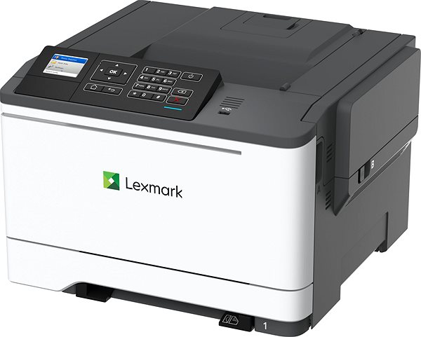 Laserdrucker Lexmark C2425dw Seitlicher Anblick