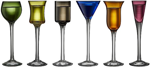 Glas Lyngby Glas Schnapsglas-Set 6 Stück ...