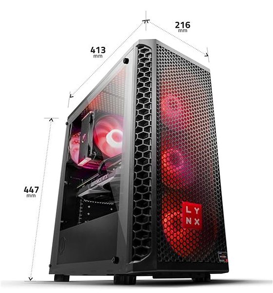 Gaming PC LYNX Challenger Ryzen 7 RTX 5070 ...