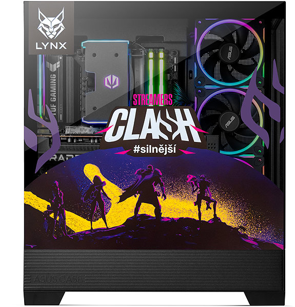 Gaming PC LYNX Streamers Clash Ryzen 7 RX 9070 ...