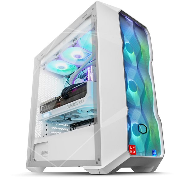 Gaming PC LYNX Challenger White Intel Core i5 RTX 4070 SUPER ...