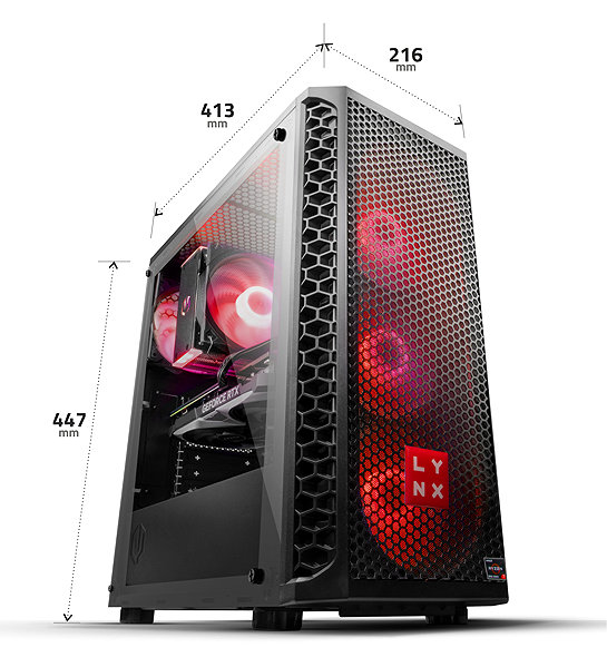 Gaming PC LYNX Challenger Ryzen 7 RTX 5060 ...