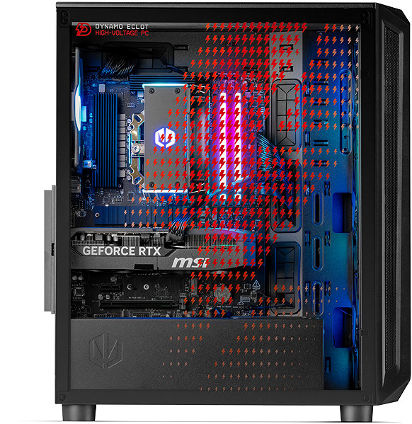 Gaming PC LYNX Dynamo Eclot Ryzen 7 RTX 5070 ...