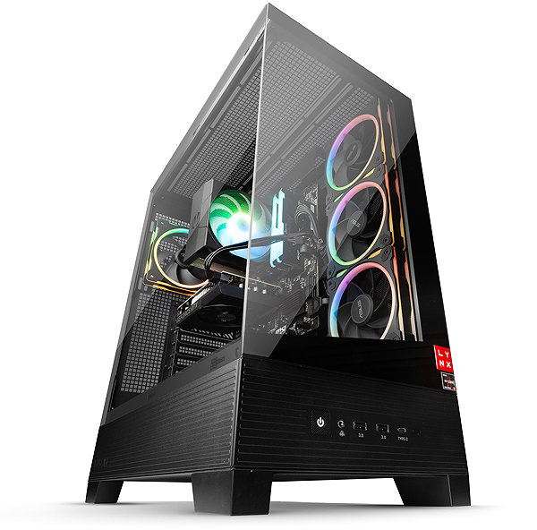 Gaming PC LYNX Challenger Ryzen 7 RX 9070XT ...