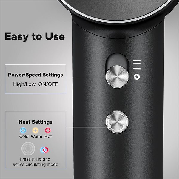 Hair Dryer Laifen Swift Matt black ...