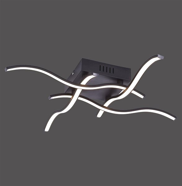 Ceiling Light Leuchten Direkt 15131-18 - LED Ceiling Light WAVE, 4xLED/4.8W/230V Features/technology