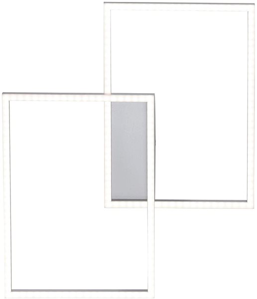 Ceiling Light Leuchten Direkt 14017-55 - LED Dimmable Ceiling Light IVEN, 2xLED/20W/230V + Remote Control Screen