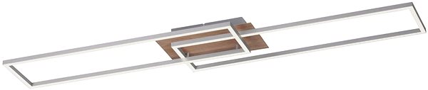 Ceiling Light Leuchten Direkt 14019-78 - LED Dimmable Ceiling Light, IVEN 2xLED/20W/230V + Remote Control Lateral view