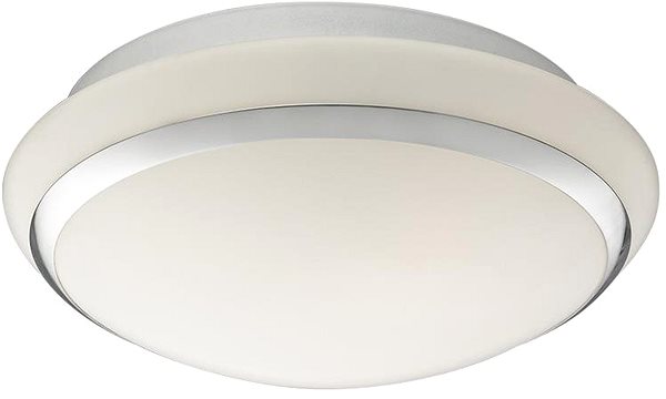 Ceiling Light Luxera 68045 - Bathroom Ceiling Light LUNA, 2xE27/40W/230V/IP44 Screen
