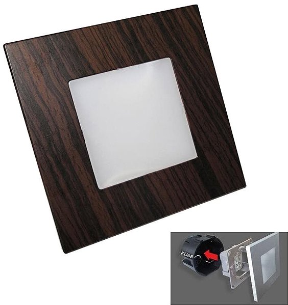 Nočné svetlo Luxera 48306 – LED orientačné svietidlo STEP LIGHT 16× LED/1 W/230 V Vlastnosti/technológia