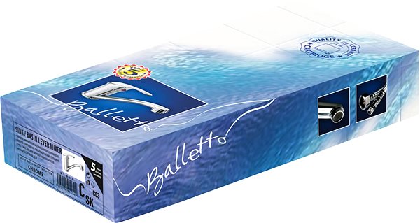 Tap BALLETTO 81018 Packaging/box
