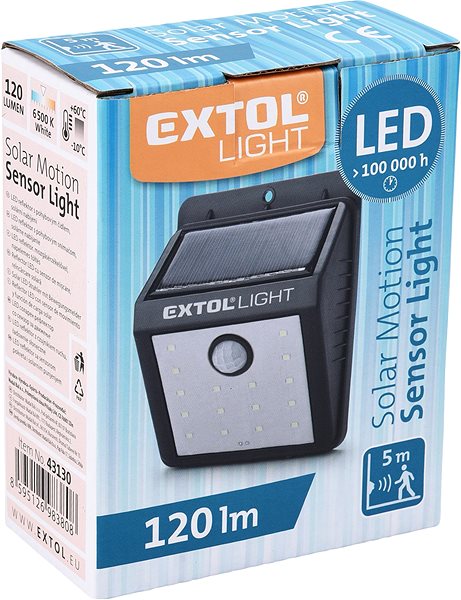 Garden Lighting EXTOL LIGHT 43130 Packaging/box