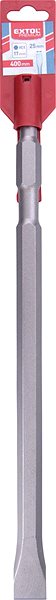 Véső EXTOL PREMIUM 8801583 lapos betonvéső, HEX 17, 400×25 mm ...