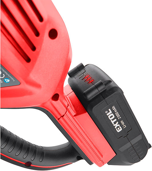 Upright Vacuum Cleaner EXTOL PREMIUM vacuum cleaner SHARE20V, 20V Li-ion, 2000mAh 8891872 ...
