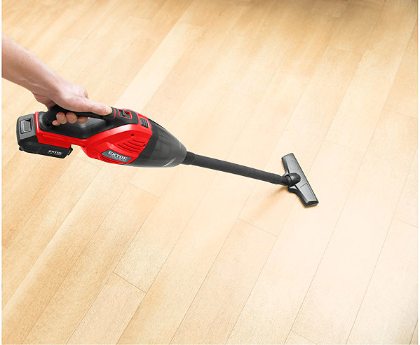 Upright Vacuum Cleaner EXTOL PREMIUM vacuum cleaner SHARE20V, 20V Li-ion, 2000mAh 8891872 ...