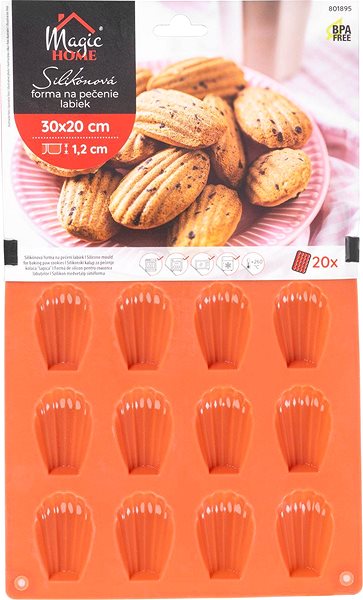 Baking Mould MagicHome Silicone baking mould, 20 paws, 30 × 20 × 1,2 cm ...