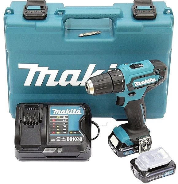 Cordless Drill Makita DF333DSAE Package content