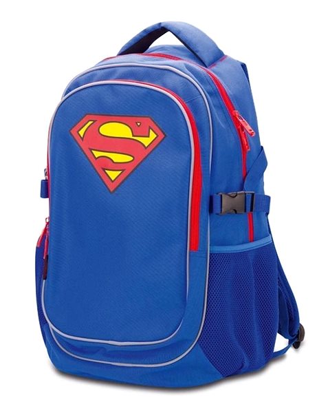 Školní batoh Baagl Superman s pončem – ORIGINAL Screen