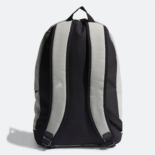 Batoh Adidas Clas BP Fabric šedý Zadní strana