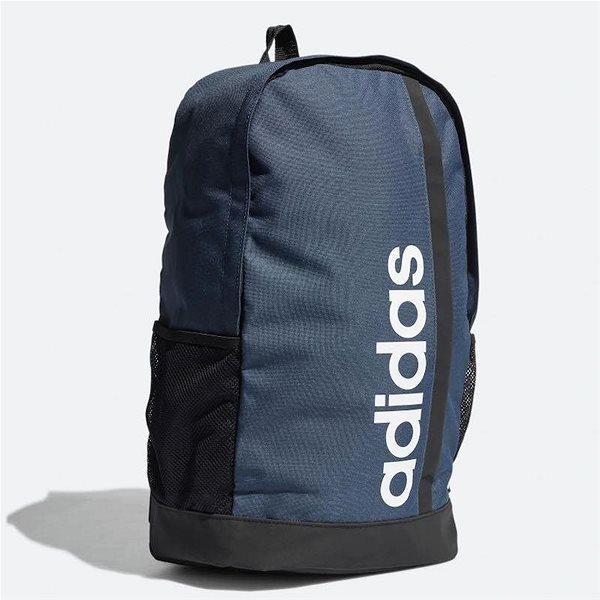 Batoh Adidas Linear BP modrý Boční pohled