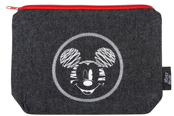 Puzdro do školy BAAGL Džínsové etui Mickey ...