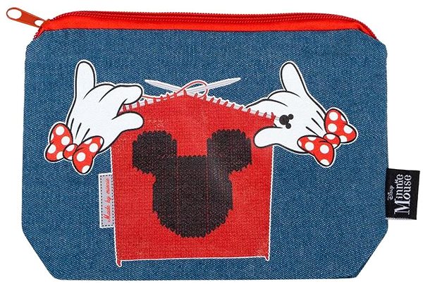 BAAGL Denim Minnie pencil case.