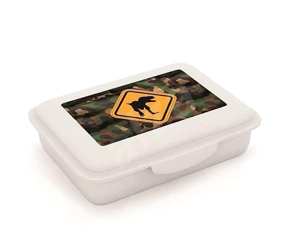 Snack Box Oxybag Box for snacks T-rex Lateral view