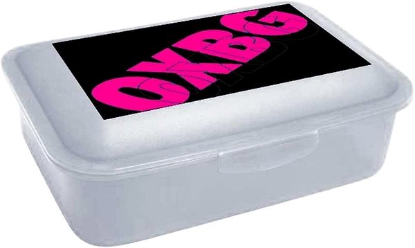 Snack Box Oxybag OXY Pink Lateral view