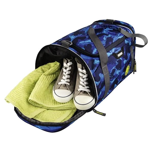 Sporty bag coocazoo SporterPorter Brush Camou Side view
