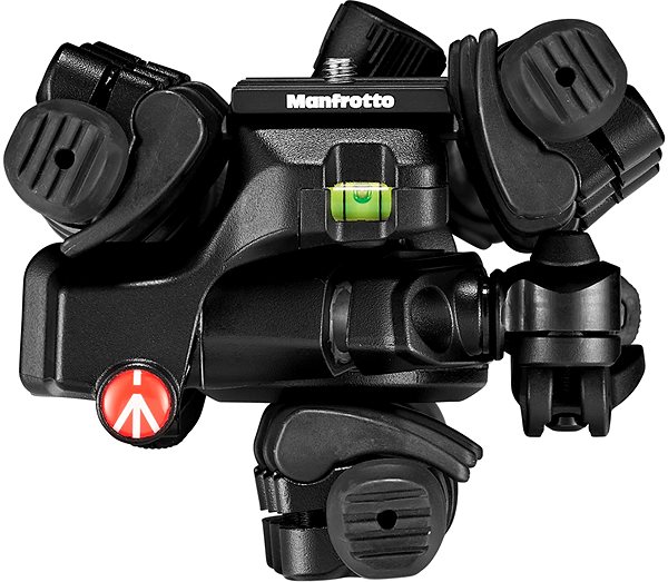 Fényképezőgép állvány Manfrotto Befree 3-Way Live Advanced Alu, fekete Jellemzők/technológia