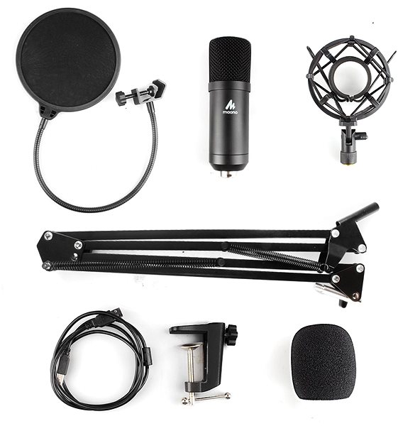 Microphone MAONO MKIT-USB Package content