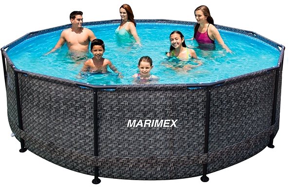 Pool MARIMEX Florida RATAN 3.66 x 0.99m Without Accessories Lifestyle