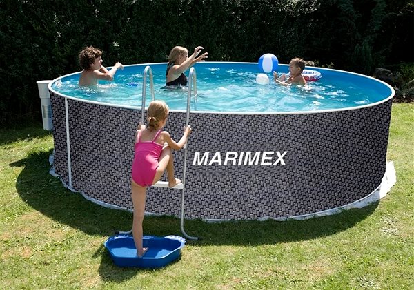 Bazén MARIMEX Orlando 3,66 × 1,22 m RATAN – telo bazénu + fólia ...