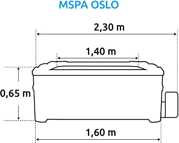 Hot tub MSPA Hot tub Oslo .