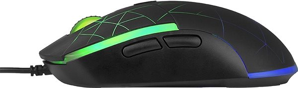 Gaming-Maus MARVO M115 6D Programmable Gaming Mouse Seitlicher Anblick