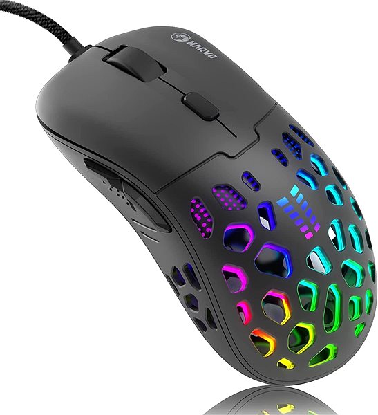 Gaming Mouse MARVO G946 RGB 6D Programmable Lateral view