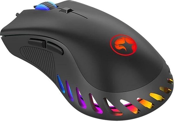 Gaming Mouse MARVO G985 RGB 7D Prorammable Pixart 3325 Back page