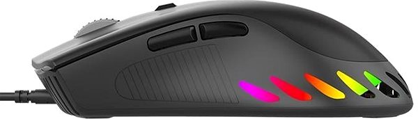 Gaming Mouse MARVO G985 RGB 7D Prorammable Pixart 3325 Lateral view