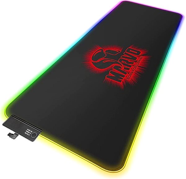 Gaming Mouse Pad MARVO G45 L RGB Lateral view