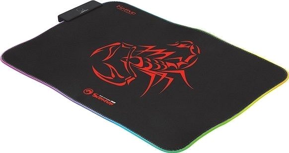 Gaming Mouse Pad MARVO MG08 WITH RGB Lateral view