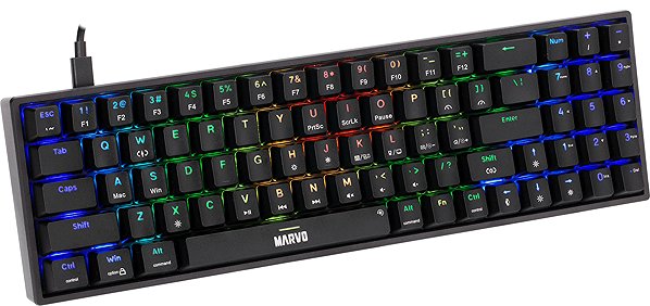 Gaming Keyboard Marvo Shogo 78 Mechanical Wired Keyboard - EN ...