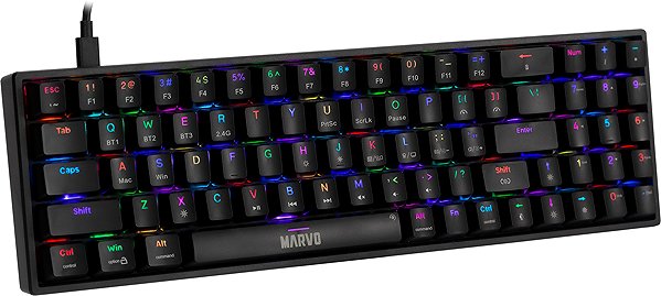Gaming Keyboard Marvo Shogo 78W Mechanical Tri-Mode Keyboard - EN ...