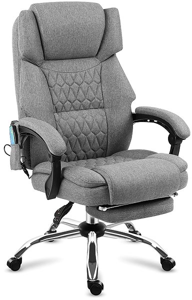 Office Armchair MARK ADLER Swivel chair Boss 6.0 grey ...