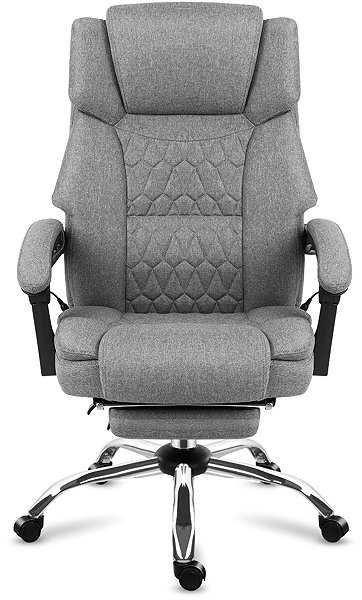 Office Armchair MARK ADLER Swivel chair Boss 6.0 grey ...