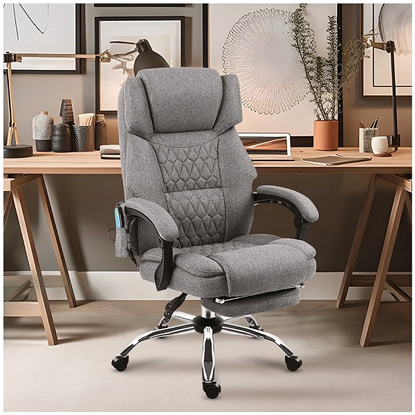 MARK ADLER Boss 6.0 swivel chair grey.