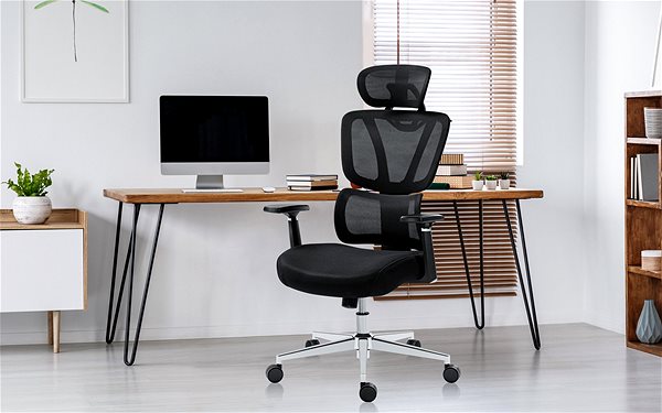 Office Armchair MARK ADLER Swivel chair Expert 4.6 black ...