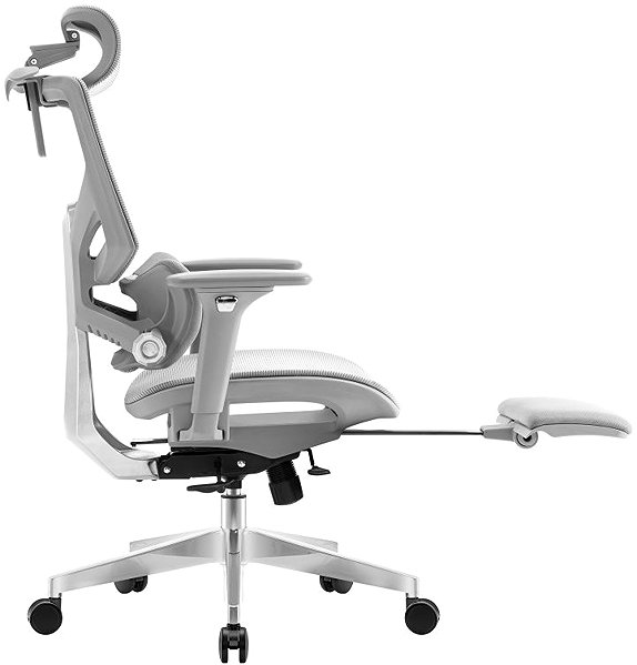Office Chair MARK ADLER Expert 8.7, swivel, gray mesh ...
