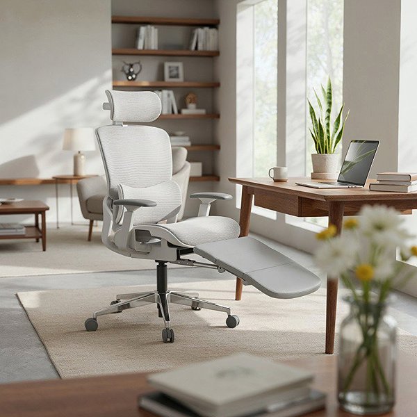 Office Chair MARK ADLER Expert 9.3, swivel, in gray ...