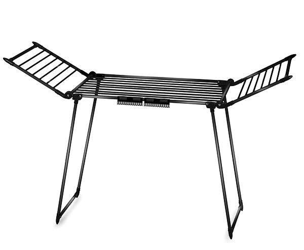 Massido Debora folding clothes dryer, black .